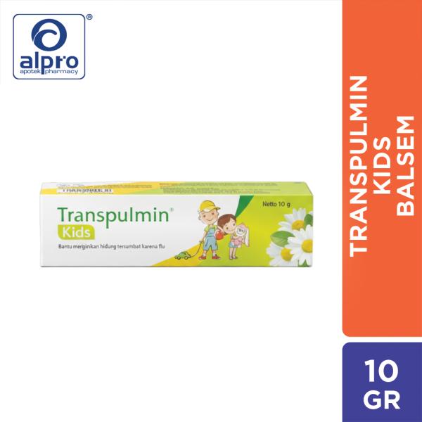 Transpulmin Kids 10Gr Balsem Anak Untuk Meredakan Batuk Dan Pilek